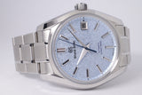 GRAND SEIKO FIRST FROST KIRAZURI ICE BLUE USA SPECIAL EDITION SBGH295 BOX & PAPERS