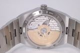 VACHERON CONSTANTIN STAINLESS STEEL OVERSEAS BLACK DIAL 4500V BOX & PAPERS