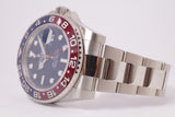 ROLEX NEW 2021 WHITE GOLD GMT PEPSI BLUE DIAL BOX & PAPERS 126719
