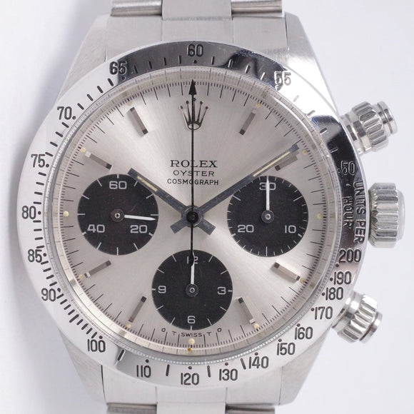 ROLEX 1976 VINTAGE DAYTONA STAINLESS STEEL OWNED BY ACTOR JAMES CAAN WITH PROVENANCE, PAPERS & SALES RECEIPT