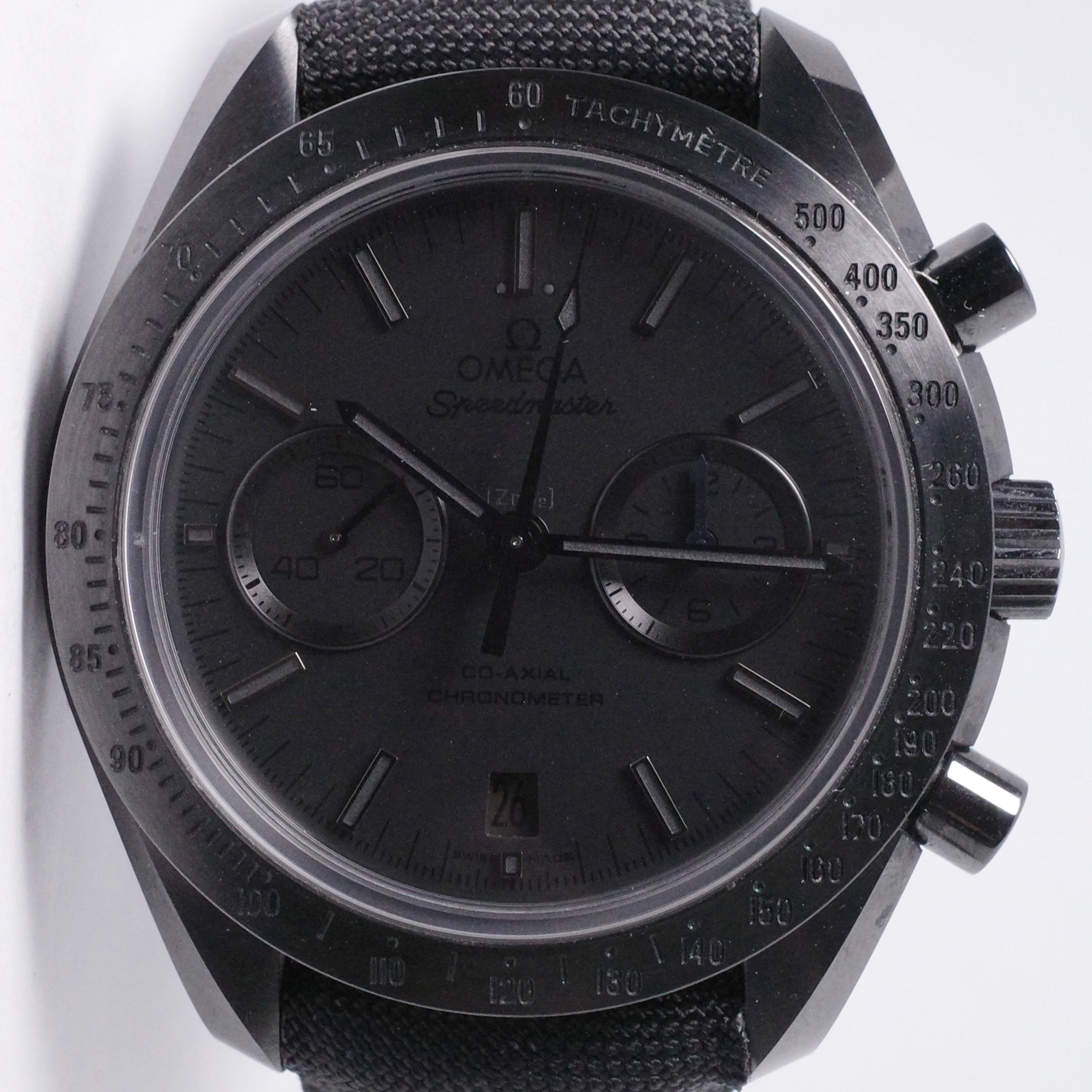 OMEGA SPEEDMASTER MOONWATCH DARK SIDE OF THE MOON ALL BLACK CO