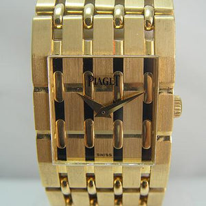 PIAGET GOLD BRACELET DRESS WATCH