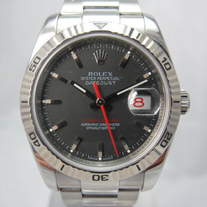 ROLEX STAINLESS STEEL TURN-O-GRAPH 116264