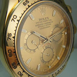 ROLEX DAYTONA 18K YELLOW GOLD 116518