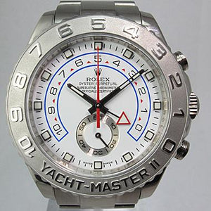 ROLEX YACHTMASTER II WHITE GOLD 116689