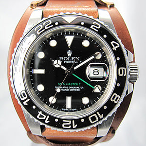 ROLEX GMT CERAMIC ON STRAP 116710