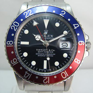 ROLEX 1675 GMT TIFFANY AND CO.