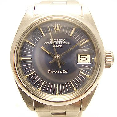 ROLEX TIFFANY & CO. DOUBLE NAME OYSTER PERPETUAL DATE 6916