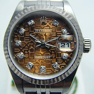 ROLEX DATEJUST JUBILEE DIAMOND DIAL