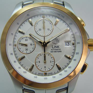 TAG HEUER LINK CHRONOGRAPH TIGER WOODS