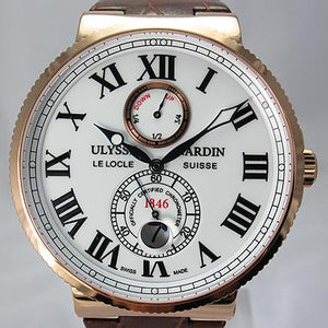 ULYSSE NARDIN MAXI MARINE 18K ROSE GOLD LIMITED